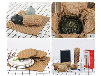 Collision Between Paper Bubble And Handicrafts