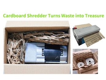 How Does The Cardboard Shredder Machine Turn Waste Into Treasure And Realize Resource Reuse？